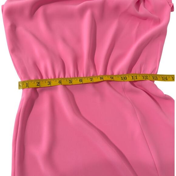 NWTs Amanda Uprichard Morrison Dress in Shocking Pink (S) - Picture 11 of 15